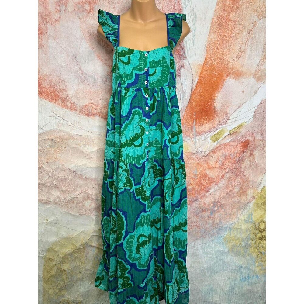 Anthropologie Ro's Garden Horia Floral Dress $210